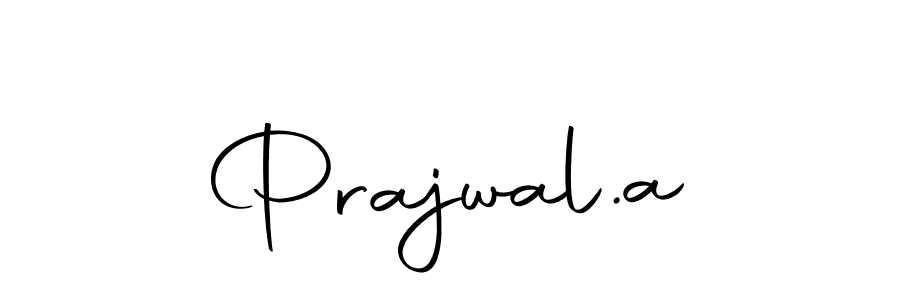 Also we have Prajwal.a name is the best signature style. Create professional handwritten signature collection using Autography-DOLnW autograph style. Prajwal.a signature style 10 images and pictures png