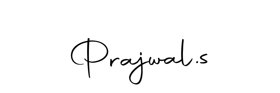 How to make Prajwal.s name signature. Use Autography-DOLnW style for creating short signs online. This is the latest handwritten sign. Prajwal.s signature style 10 images and pictures png