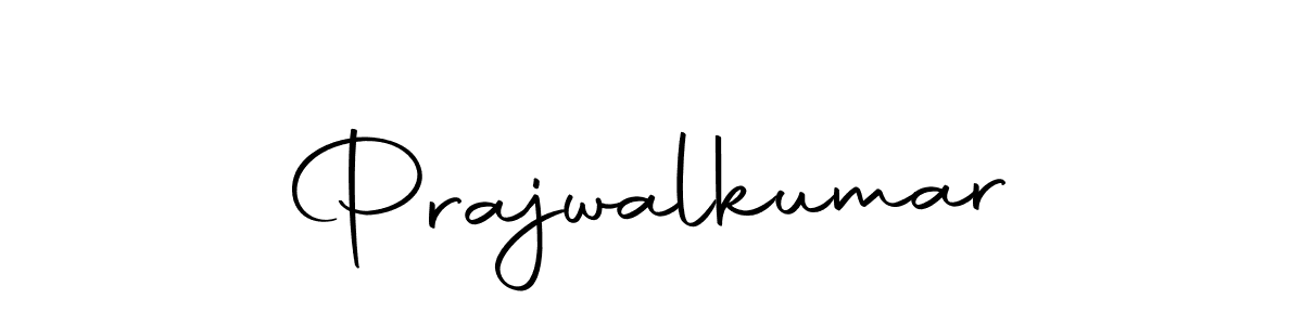 Create a beautiful signature design for name Prajwalkumar. With this signature (Autography-DOLnW) fonts, you can make a handwritten signature for free. Prajwalkumar signature style 10 images and pictures png