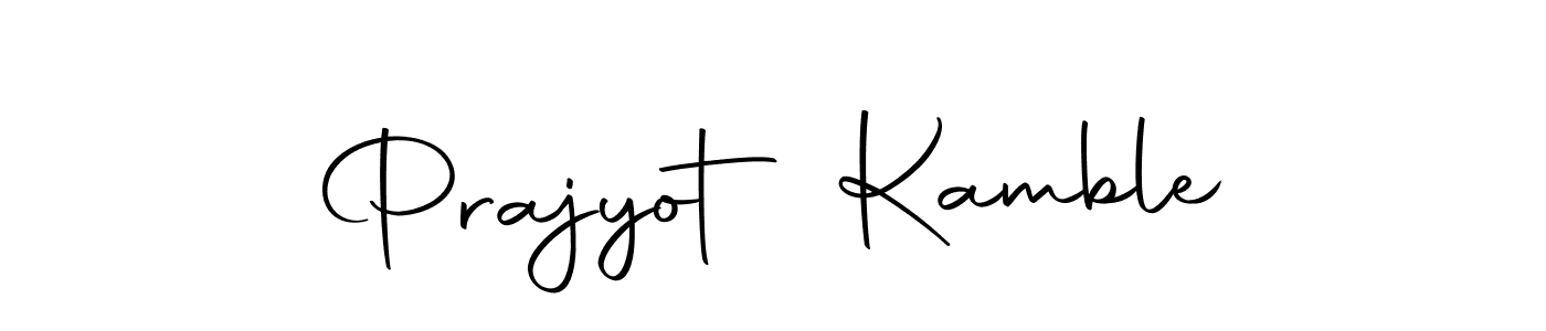 Here are the top 10 professional signature styles for the name Prajyot Kamble. These are the best autograph styles you can use for your name. Prajyot Kamble signature style 10 images and pictures png