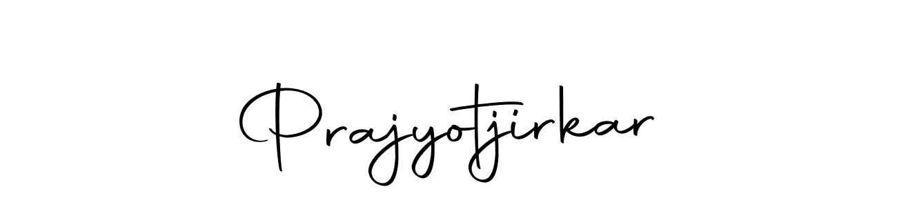 It looks lik you need a new signature style for name Prajyotjirkar. Design unique handwritten (Autography-DOLnW) signature with our free signature maker in just a few clicks. Prajyotjirkar signature style 10 images and pictures png