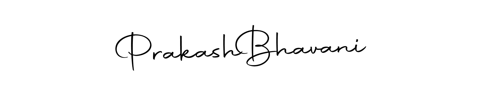 Make a beautiful signature design for name Prakash  Bhavani. Use this online signature maker to create a handwritten signature for free. Prakash  Bhavani signature style 10 images and pictures png