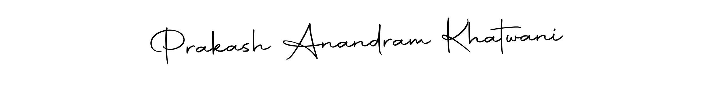 How to make Prakash Anandram Khatwani signature? Autography-DOLnW is a professional autograph style. Create handwritten signature for Prakash Anandram Khatwani name. Prakash Anandram Khatwani signature style 10 images and pictures png