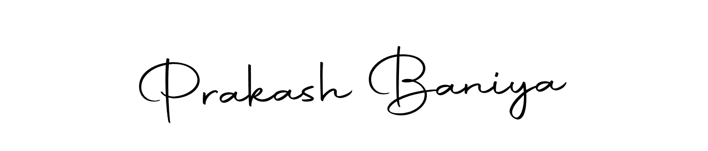 You should practise on your own different ways (Autography-DOLnW) to write your name (Prakash Baniya) in signature. don't let someone else do it for you. Prakash Baniya signature style 10 images and pictures png