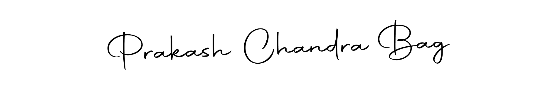 Make a beautiful signature design for name Prakash Chandra Bag. Use this online signature maker to create a handwritten signature for free. Prakash Chandra Bag signature style 10 images and pictures png