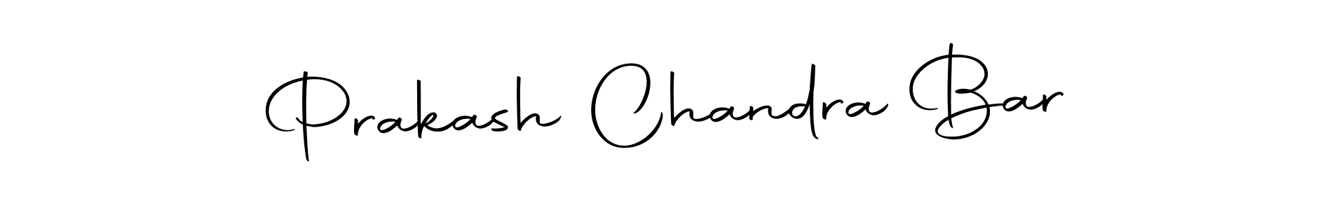 Make a beautiful signature design for name Prakash Chandra Bar. With this signature (Autography-DOLnW) style, you can create a handwritten signature for free. Prakash Chandra Bar signature style 10 images and pictures png