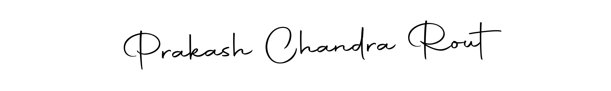 Create a beautiful signature design for name Prakash Chandra Rout. With this signature (Autography-DOLnW) fonts, you can make a handwritten signature for free. Prakash Chandra Rout signature style 10 images and pictures png