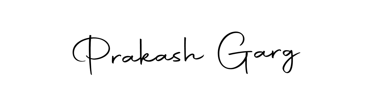 How to make Prakash Garg name signature. Use Autography-DOLnW style for creating short signs online. This is the latest handwritten sign. Prakash Garg signature style 10 images and pictures png