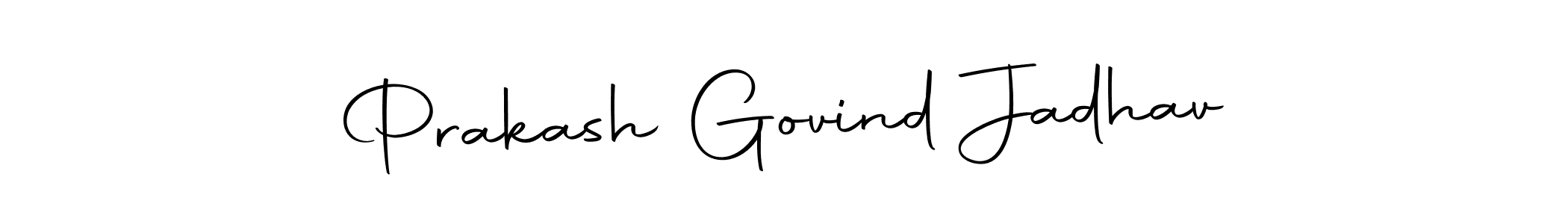 Prakash Govind Jadhav stylish signature style. Best Handwritten Sign (Autography-DOLnW) for my name. Handwritten Signature Collection Ideas for my name Prakash Govind Jadhav. Prakash Govind Jadhav signature style 10 images and pictures png