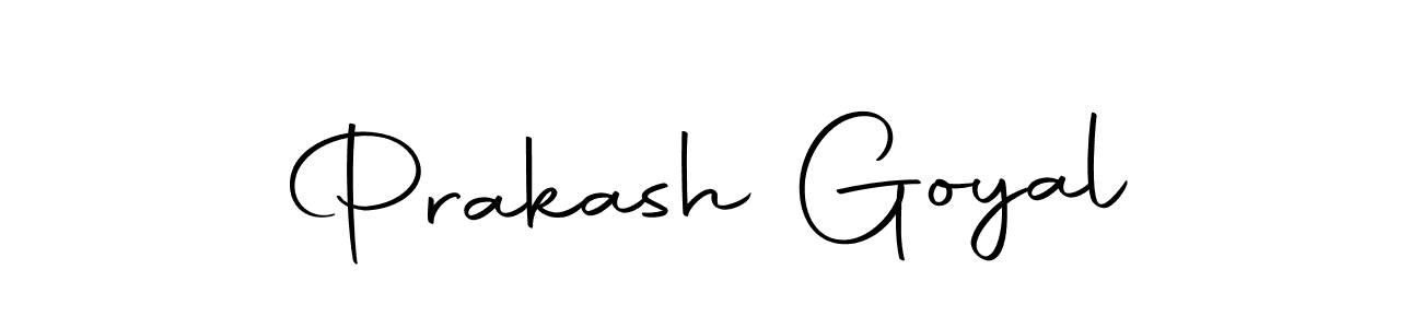 Make a beautiful signature design for name Prakash Goyal. With this signature (Autography-DOLnW) style, you can create a handwritten signature for free. Prakash Goyal signature style 10 images and pictures png