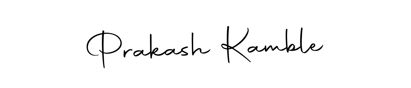 Make a beautiful signature design for name Prakash Kamble. Use this online signature maker to create a handwritten signature for free. Prakash Kamble signature style 10 images and pictures png