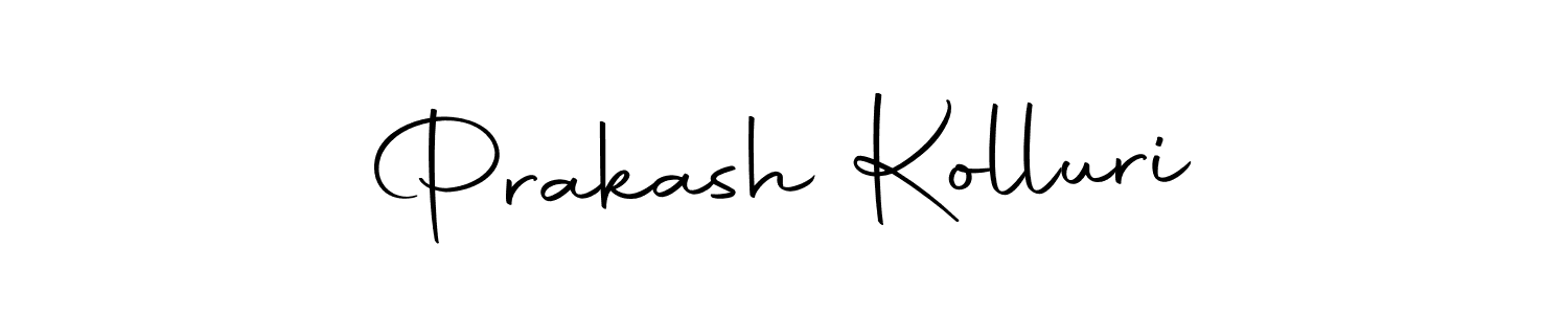 Also we have Prakash Kolluri name is the best signature style. Create professional handwritten signature collection using Autography-DOLnW autograph style. Prakash Kolluri signature style 10 images and pictures png