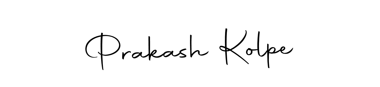 Make a beautiful signature design for name Prakash Kolpe. With this signature (Autography-DOLnW) style, you can create a handwritten signature for free. Prakash Kolpe signature style 10 images and pictures png