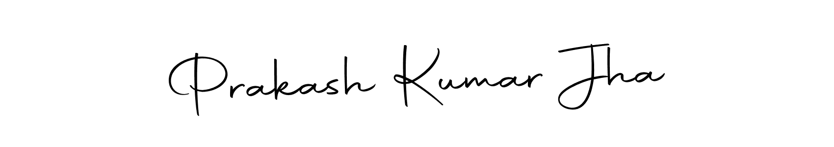 You should practise on your own different ways (Autography-DOLnW) to write your name (Prakash Kumar Jha) in signature. don't let someone else do it for you. Prakash Kumar Jha signature style 10 images and pictures png