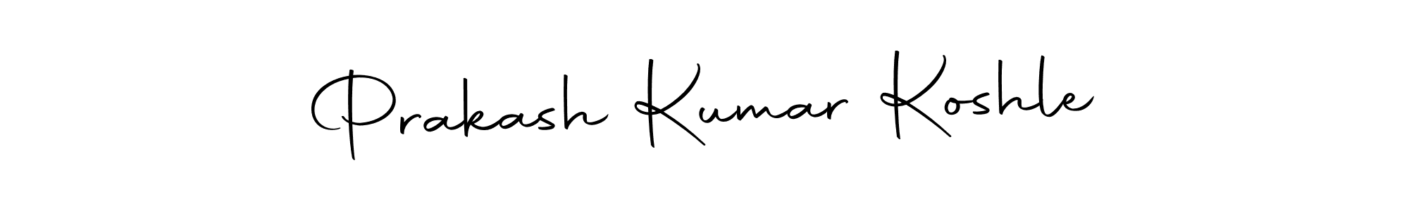 Create a beautiful signature design for name Prakash Kumar Koshle. With this signature (Autography-DOLnW) fonts, you can make a handwritten signature for free. Prakash Kumar Koshle signature style 10 images and pictures png