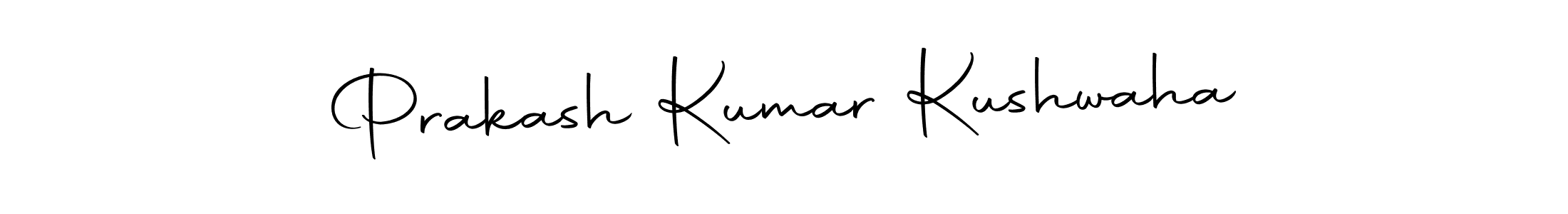 Design your own signature with our free online signature maker. With this signature software, you can create a handwritten (Autography-DOLnW) signature for name Prakash Kumar Kushwaha. Prakash Kumar Kushwaha signature style 10 images and pictures png