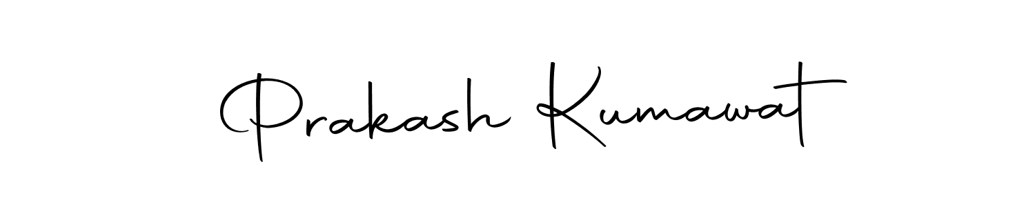 Autography-DOLnW is a professional signature style that is perfect for those who want to add a touch of class to their signature. It is also a great choice for those who want to make their signature more unique. Get Prakash Kumawat name to fancy signature for free. Prakash Kumawat signature style 10 images and pictures png