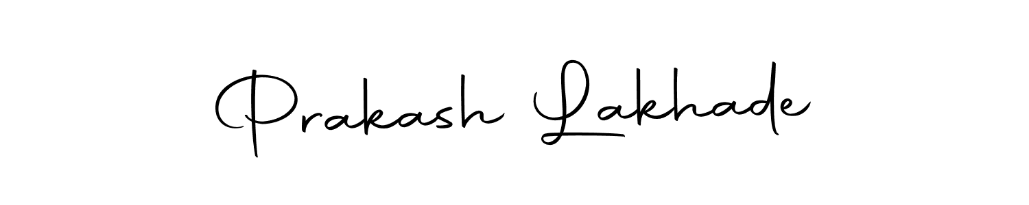 The best way (Autography-DOLnW) to make a short signature is to pick only two or three words in your name. The name Prakash Lakhade include a total of six letters. For converting this name. Prakash Lakhade signature style 10 images and pictures png