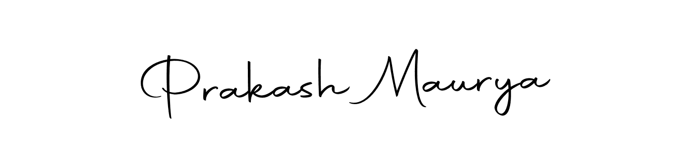 Make a beautiful signature design for name Prakash Maurya. Use this online signature maker to create a handwritten signature for free. Prakash Maurya signature style 10 images and pictures png