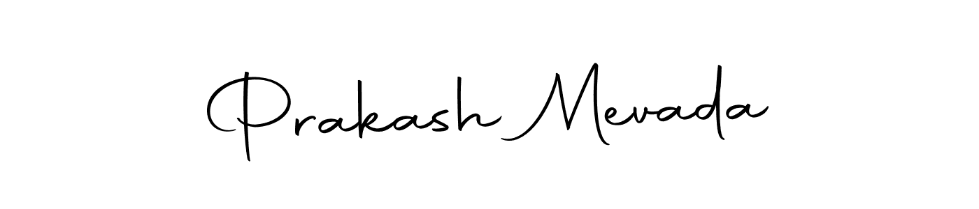 The best way (Autography-DOLnW) to make a short signature is to pick only two or three words in your name. The name Prakash Mevada include a total of six letters. For converting this name. Prakash Mevada signature style 10 images and pictures png