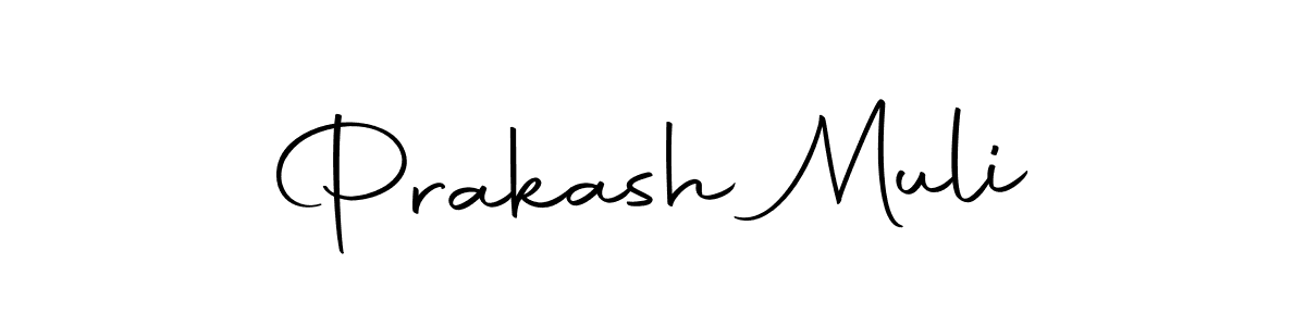How to make Prakash Muli signature? Autography-DOLnW is a professional autograph style. Create handwritten signature for Prakash Muli name. Prakash Muli signature style 10 images and pictures png
