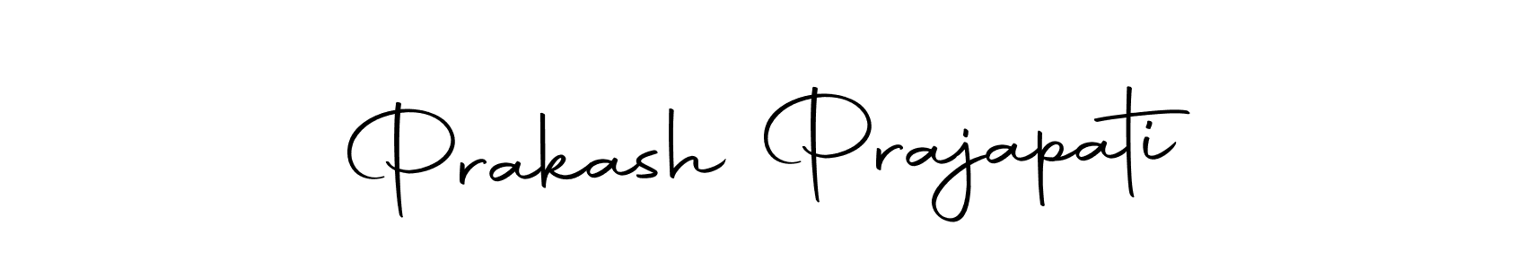 Prakash Prajapati stylish signature style. Best Handwritten Sign (Autography-DOLnW) for my name. Handwritten Signature Collection Ideas for my name Prakash Prajapati. Prakash Prajapati signature style 10 images and pictures png