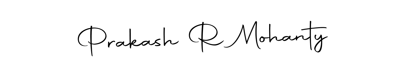 Design your own signature with our free online signature maker. With this signature software, you can create a handwritten (Autography-DOLnW) signature for name Prakash R Mohanty. Prakash R Mohanty signature style 10 images and pictures png