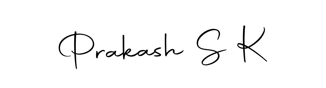 How to make Prakash S K signature? Autography-DOLnW is a professional autograph style. Create handwritten signature for Prakash S K name. Prakash S K signature style 10 images and pictures png