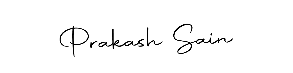 if you are searching for the best signature style for your name Prakash Sain. so please give up your signature search. here we have designed multiple signature styles  using Autography-DOLnW. Prakash Sain signature style 10 images and pictures png