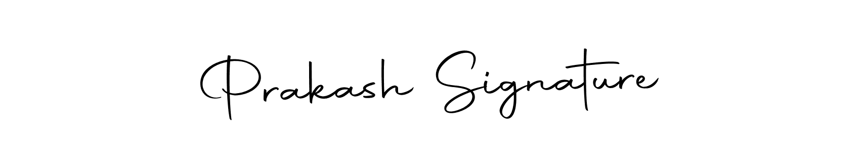 How to make Prakash Signature signature? Autography-DOLnW is a professional autograph style. Create handwritten signature for Prakash Signature name. Prakash Signature signature style 10 images and pictures png