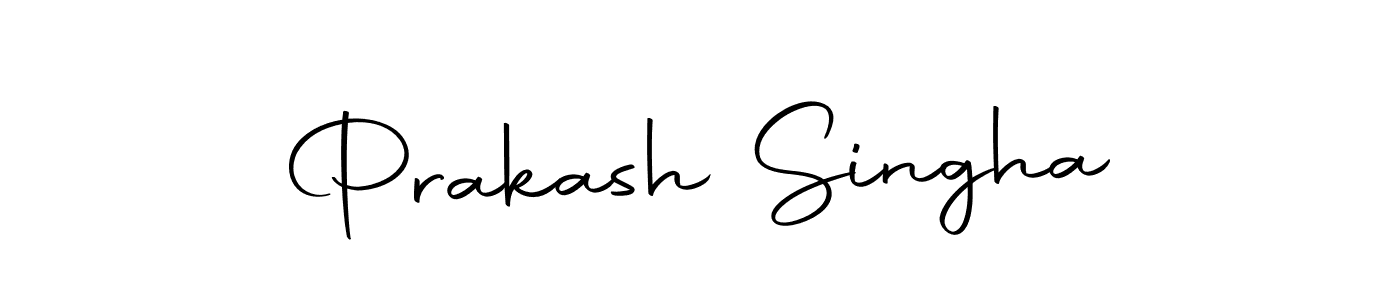 Make a beautiful signature design for name Prakash Singha. With this signature (Autography-DOLnW) style, you can create a handwritten signature for free. Prakash Singha signature style 10 images and pictures png