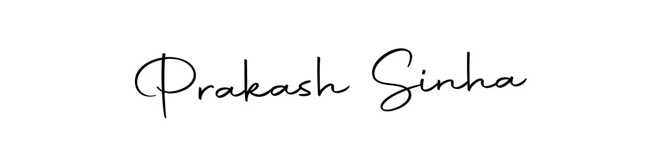 Design your own signature with our free online signature maker. With this signature software, you can create a handwritten (Autography-DOLnW) signature for name Prakash Sinha. Prakash Sinha signature style 10 images and pictures png