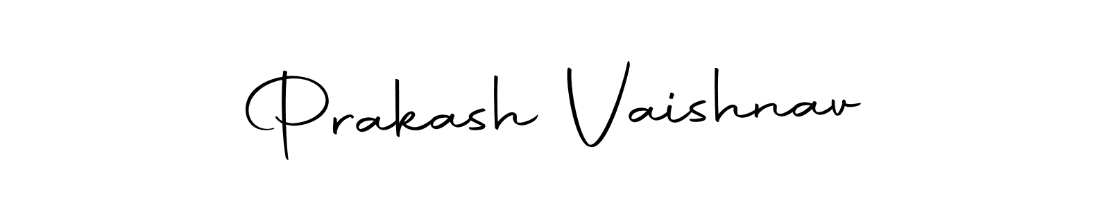 Create a beautiful signature design for name Prakash Vaishnav. With this signature (Autography-DOLnW) fonts, you can make a handwritten signature for free. Prakash Vaishnav signature style 10 images and pictures png