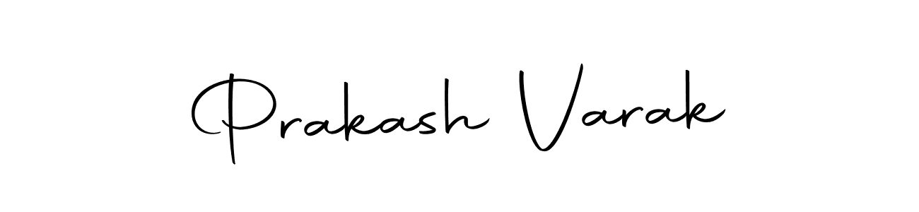 Make a beautiful signature design for name Prakash Varak. With this signature (Autography-DOLnW) style, you can create a handwritten signature for free. Prakash Varak signature style 10 images and pictures png