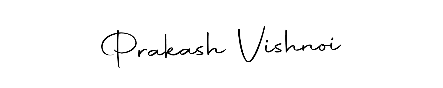 Autography-DOLnW is a professional signature style that is perfect for those who want to add a touch of class to their signature. It is also a great choice for those who want to make their signature more unique. Get Prakash Vishnoi name to fancy signature for free. Prakash Vishnoi signature style 10 images and pictures png
