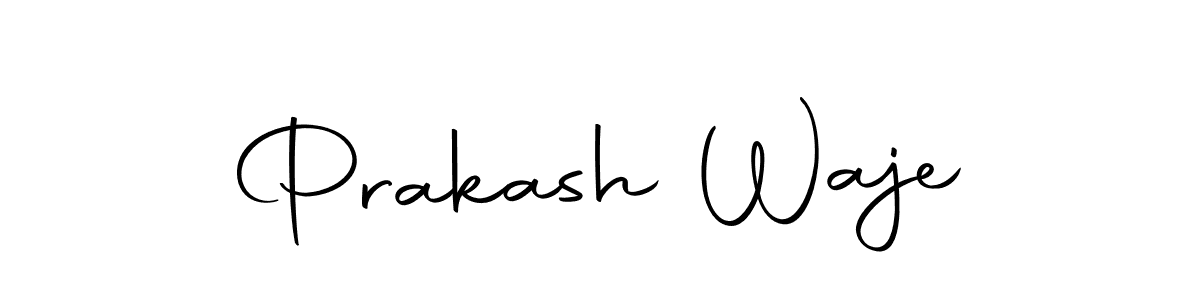 Prakash Waje stylish signature style. Best Handwritten Sign (Autography-DOLnW) for my name. Handwritten Signature Collection Ideas for my name Prakash Waje. Prakash Waje signature style 10 images and pictures png