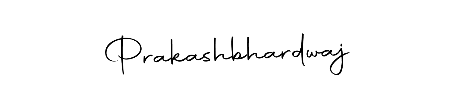 How to make Prakashbhardwaj name signature. Use Autography-DOLnW style for creating short signs online. This is the latest handwritten sign. Prakashbhardwaj signature style 10 images and pictures png