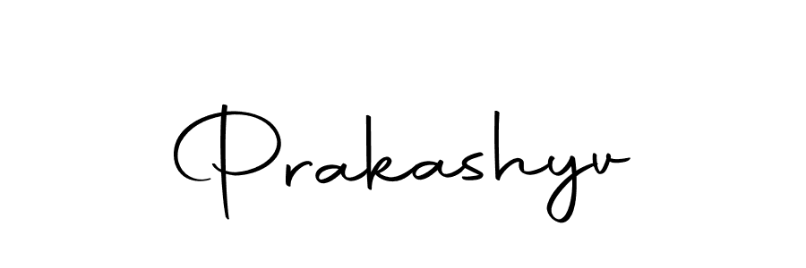 Make a beautiful signature design for name Prakashyv. With this signature (Autography-DOLnW) style, you can create a handwritten signature for free. Prakashyv signature style 10 images and pictures png