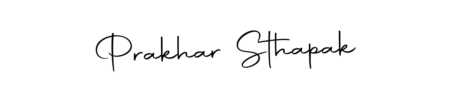 Design your own signature with our free online signature maker. With this signature software, you can create a handwritten (Autography-DOLnW) signature for name Prakhar Sthapak. Prakhar Sthapak signature style 10 images and pictures png