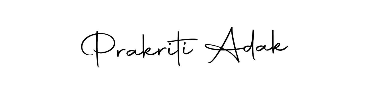 You can use this online signature creator to create a handwritten signature for the name Prakriti Adak. This is the best online autograph maker. Prakriti Adak signature style 10 images and pictures png