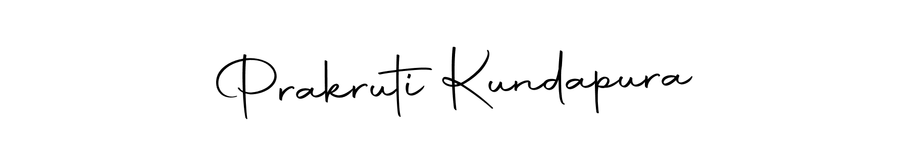 The best way (Autography-DOLnW) to make a short signature is to pick only two or three words in your name. The name Prakruti Kundapura include a total of six letters. For converting this name. Prakruti Kundapura signature style 10 images and pictures png