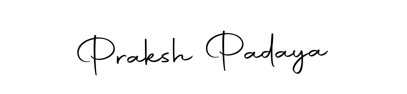 Use a signature maker to create a handwritten signature online. With this signature software, you can design (Autography-DOLnW) your own signature for name Praksh Padaya. Praksh Padaya signature style 10 images and pictures png