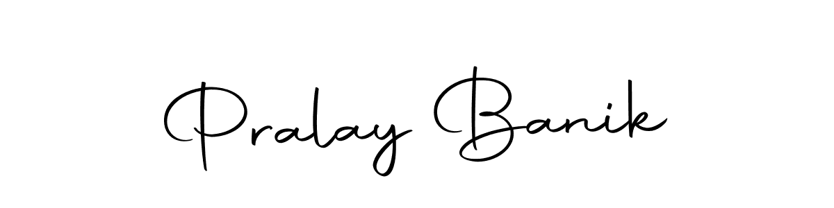 Here are the top 10 professional signature styles for the name Pralay Banik. These are the best autograph styles you can use for your name. Pralay Banik signature style 10 images and pictures png
