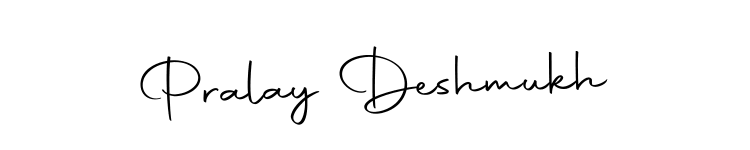Use a signature maker to create a handwritten signature online. With this signature software, you can design (Autography-DOLnW) your own signature for name Pralay Deshmukh. Pralay Deshmukh signature style 10 images and pictures png