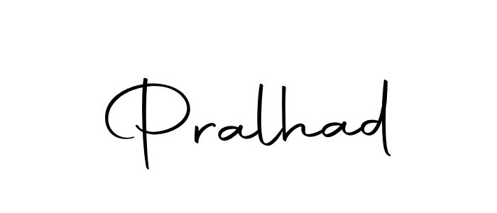 How to make Pralhad name signature. Use Autography-DOLnW style for creating short signs online. This is the latest handwritten sign. Pralhad signature style 10 images and pictures png