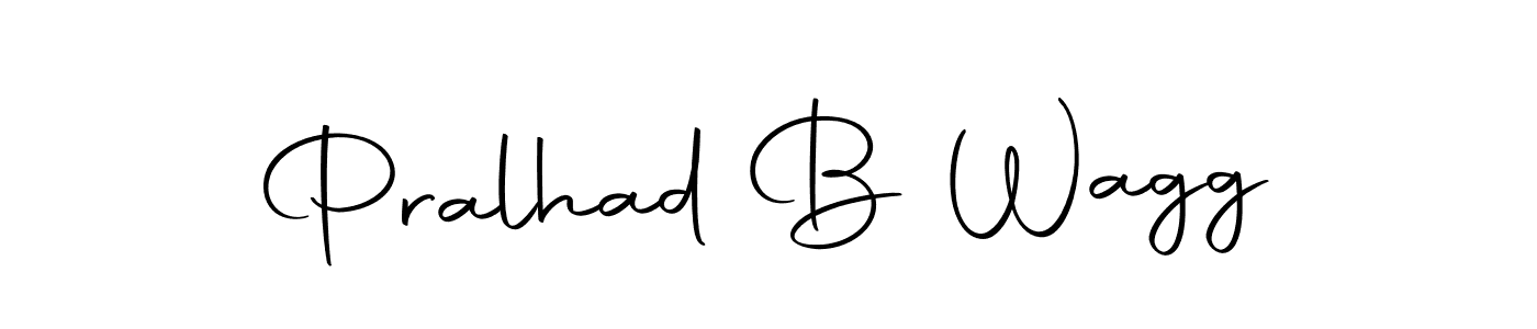 The best way (Autography-DOLnW) to make a short signature is to pick only two or three words in your name. The name Pralhad B Wagg include a total of six letters. For converting this name. Pralhad B Wagg signature style 10 images and pictures png