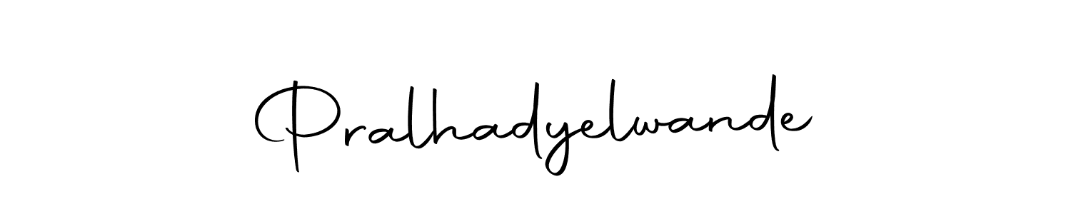 How to make Pralhadyelwande signature? Autography-DOLnW is a professional autograph style. Create handwritten signature for Pralhadyelwande name. Pralhadyelwande signature style 10 images and pictures png