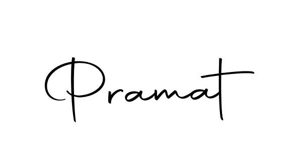 You should practise on your own different ways (Autography-DOLnW) to write your name (Pramat) in signature. don't let someone else do it for you. Pramat signature style 10 images and pictures png