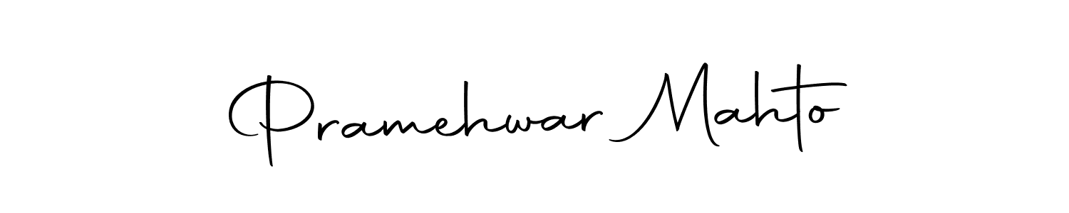 Use a signature maker to create a handwritten signature online. With this signature software, you can design (Autography-DOLnW) your own signature for name Pramehwar Mahto. Pramehwar Mahto signature style 10 images and pictures png