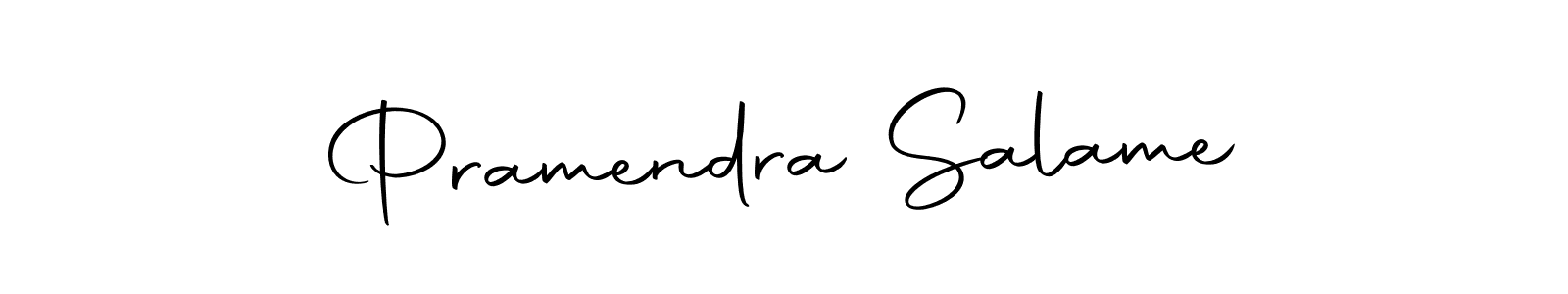 It looks lik you need a new signature style for name Pramendra Salame. Design unique handwritten (Autography-DOLnW) signature with our free signature maker in just a few clicks. Pramendra Salame signature style 10 images and pictures png